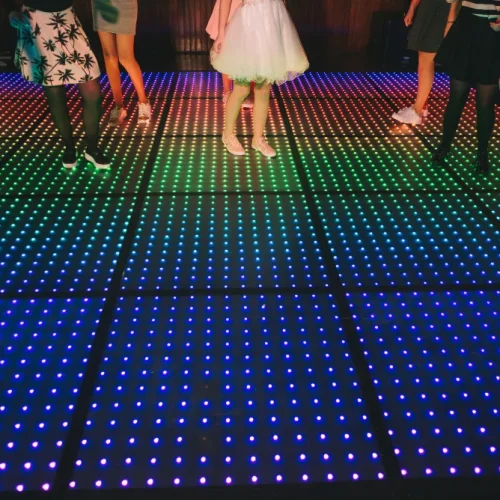 LED dance floor rental in Los Angeles for weddings and events